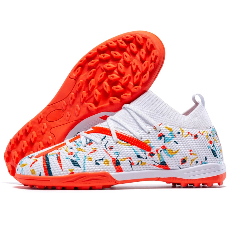Chaussures de football professionnelles pour hommes, crampons de football pour gazon artificiel, chaussures de football pour jeunes, baskets antidérapantes pour hommes, Society Chuteira