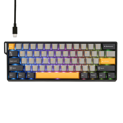 AULA WIN60 HE/WIN60 HE MAX 60% Hot-Swap Tray-Mount Structure Wired Mechanical Keyboard with Hall Effect Magnetic Switch