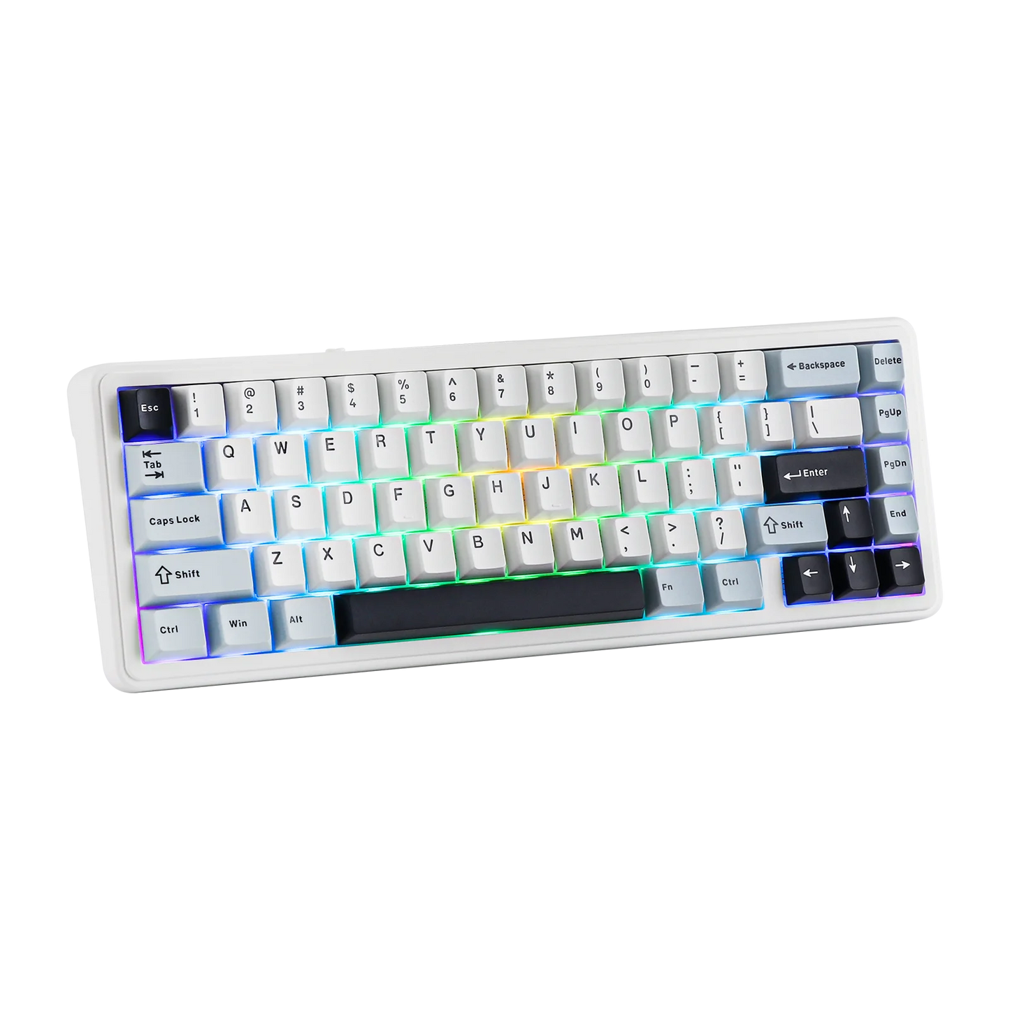 EPOMAKER x AULA F65 65% Layout Hot-Swap Gasket-mounted Wired/Bluetooth/2.4G Wireless Mechanical Keyboard for Mac/Win
