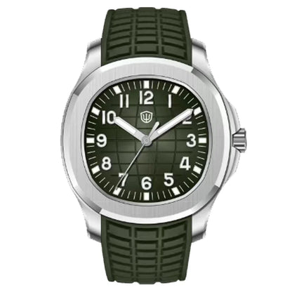 Watchdives WD008 38mm Dive Men Watch VH31 Sweep Second Quartz Movement Sapphire Super Luminous 100m Waterproof Watches