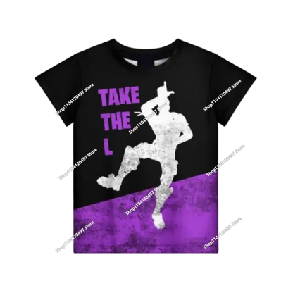 Autumn New Sweatshirt T-shirt  Fortnite 3D Digital Printing Loose Comfortable Hooded Pullover