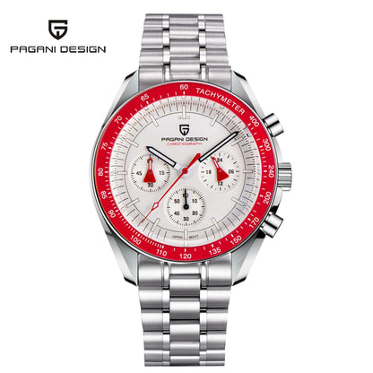 PAGANI DESIGN AK Project Mars Men's Watches Top Luxury Quartz Watch For Men AR Sapphire Speed Sport Chronograph Automatic Date