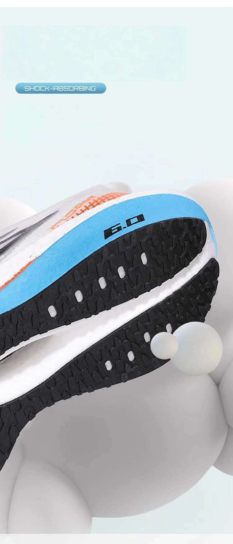 2025 Men's Sports Shoes Carbon Board 6.0 Racing Marathon Stable Rebound Wear-resistant Men's Running Shoes Training Jogging Shoe