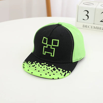 „Cyberpunk“ žaidimo „Totem of Undying Hat“ cosplay unisex pikselinė beisbolo kepurė, saulės kepurė, lauko aksesuarai