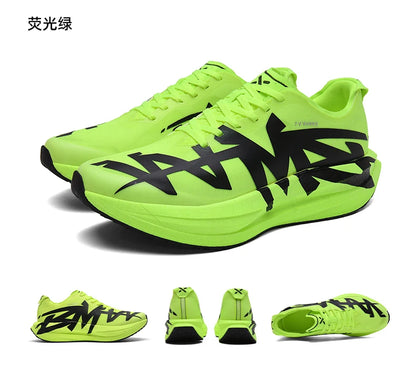 Men's Sports Shoes, Casual Running Shoes, Unisex Jogging Shoes, Popcorn Outsole, Lightweight Breathable Sports Shoes, Women's Non-Slip Shock-Absorbing Athletic Running Shoes Size 34-44