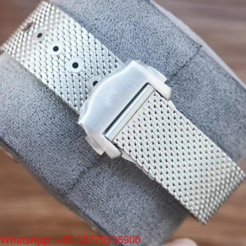 2026 High Quality Men's 904l Stainless Steel Automatic Mechanical 42mm Ceramic Watch Ring Watches Customized