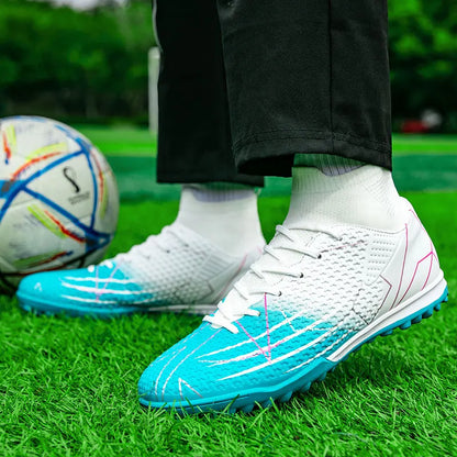 Chaussures de football professionnelles pour homme, crampons de football pour adulte, baskets de sport d'extérieur, ultralégères pour l'entraînement