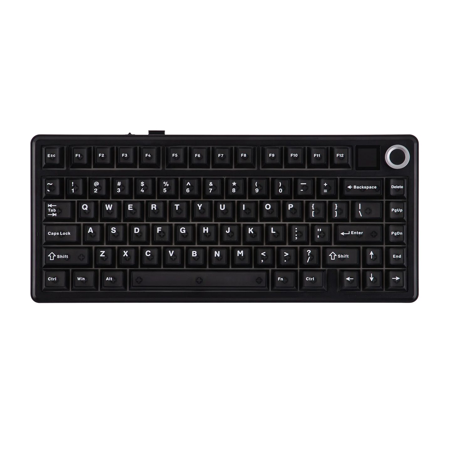 EPOMAKER X AULA F75 MAX Compact 75% Wired/BT5.0/2.4GHz Wireless Mechanical Gaming Keyboard with TFT Screen & Knob for PC/Mac