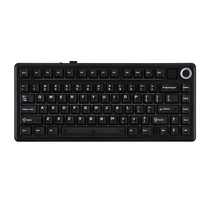 EPOMAKER X AULA F75 MAX Compact 75% ANSI Layout Wired/Bluetooth/2.4GHz Wireless Mechanical Keyboard with TFT Screen and a Knob