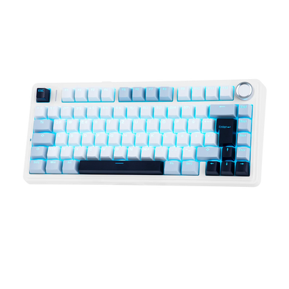 EPOMAKER x AULA F75 ISO-DE Tri-Mode Connectivity QWERTZ German Layout Wireless Mechanical Keyboard with 4000 mAh Battery