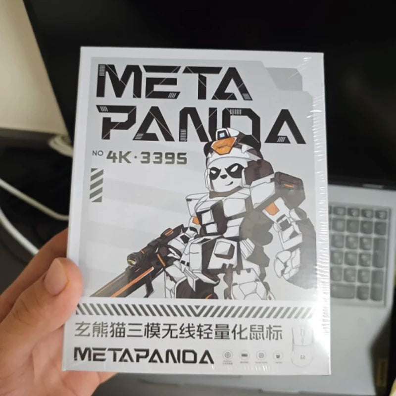 Metaphyuni Metapanda P1 Draadloze Muis P1 Pro Max Paw3395L Lage Latentie Lichtgewicht E-sports Gamingmuis Ergonomisch Pc-gamercadeau