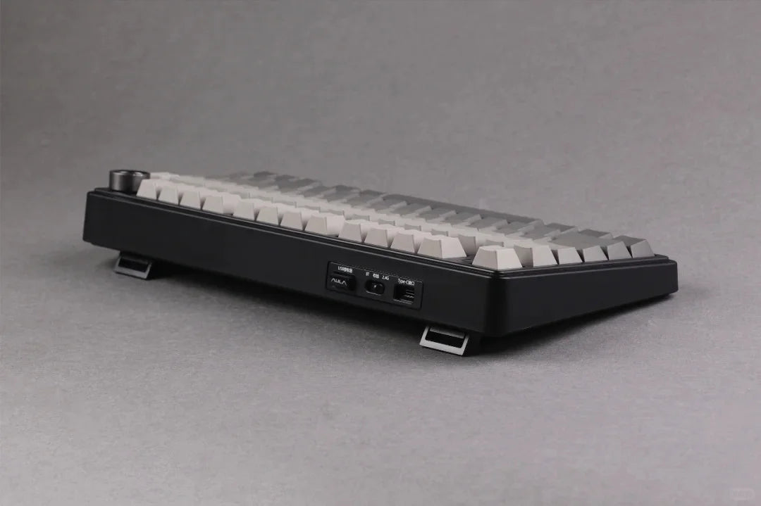 AULA F75Pro Wireless Gaming Mechanical Keyboard 75% Customized RGB Layout Gasket Mounted Side-engraving PBT Keycaps
