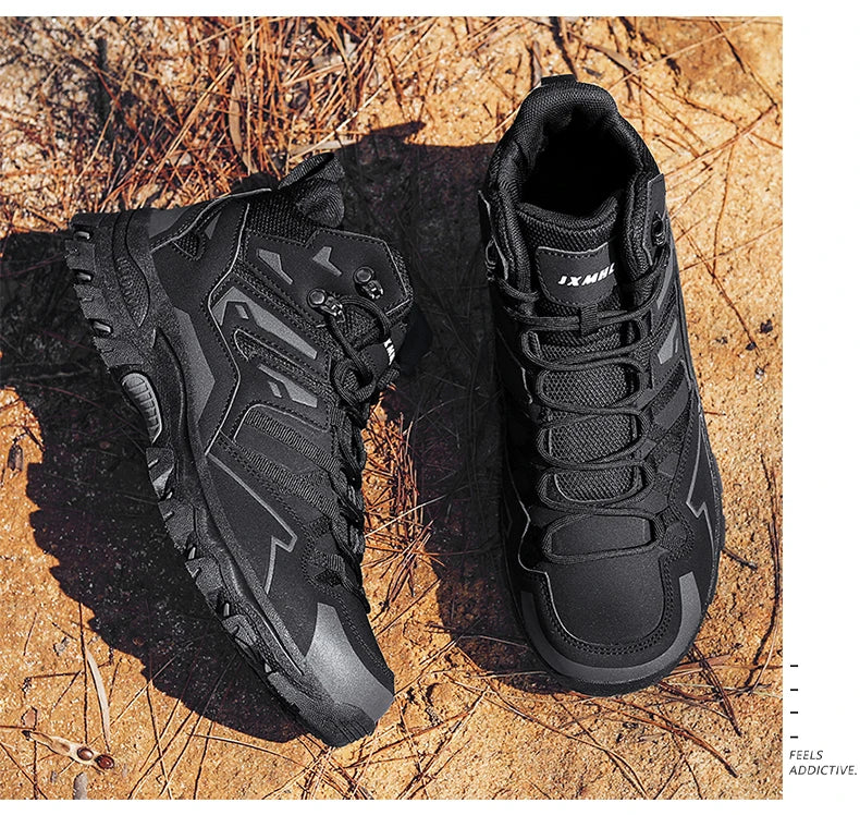 2025 New Hiking Shoes Unisex Outdoor Hiking Sports Shoes Camping Boots Ladies Waterproof Walking Shoes Non-slip Hiking Shoes