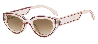Fashion Unique Irregular Hip Hop Sunglasses Y2k Women Men Retro Glasses Ladies Beach Sunnies Outdoor Sport  with Metal Hinge
