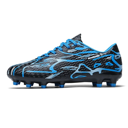 Chaussures de Football pour hommes et femmes, baskets de Futsal, antidérapantes, pour l'extérieur, pour enfants, chaussures d'entraînement professionnelles pour jeunes, offre spéciale