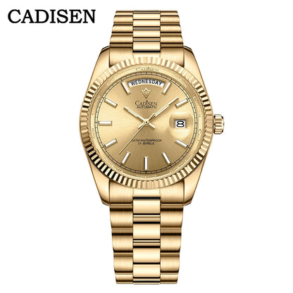 CADISEN DD40 Men's Watches Luxury Automatic Watch Men AR Sapphire Glass Mechanical Wristwatch Men 10Bar MIYOTA 8285 Movement 2023 New