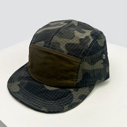 New Unisex CAMO Quick Drying Letter Embroidery Baseball Hats Sunshade Color Block Breathable Personal Peaked Caps Versatile ins