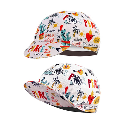 Red Retro Cycling Cap Black Series Most Popular Polyester Cycling Caps Sports Quick Dry Bicycle Hat Men Women Wear Absorb Sweat