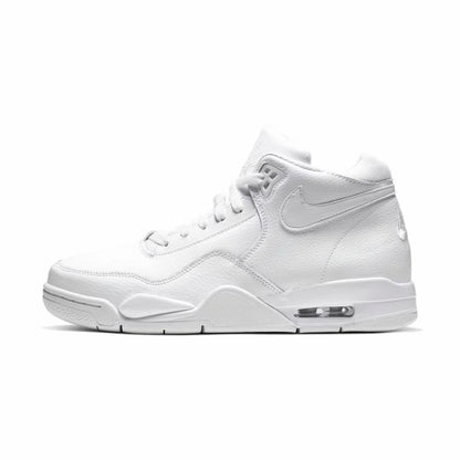 „Nike Flight Legacy Classic Style“ vidutinio aukščio retro krepšinio bateliai, unisex, raudoni/balti, BQ4212-100