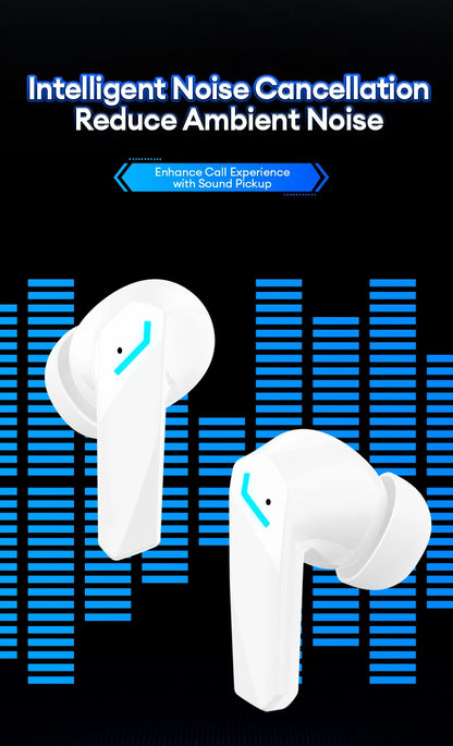 Lenovo GM2 Pro TWS Wireless Earbuds Bluetooth 5.3 – Touch Control HD Earphones with Mic, Waterproof Sports Headphones