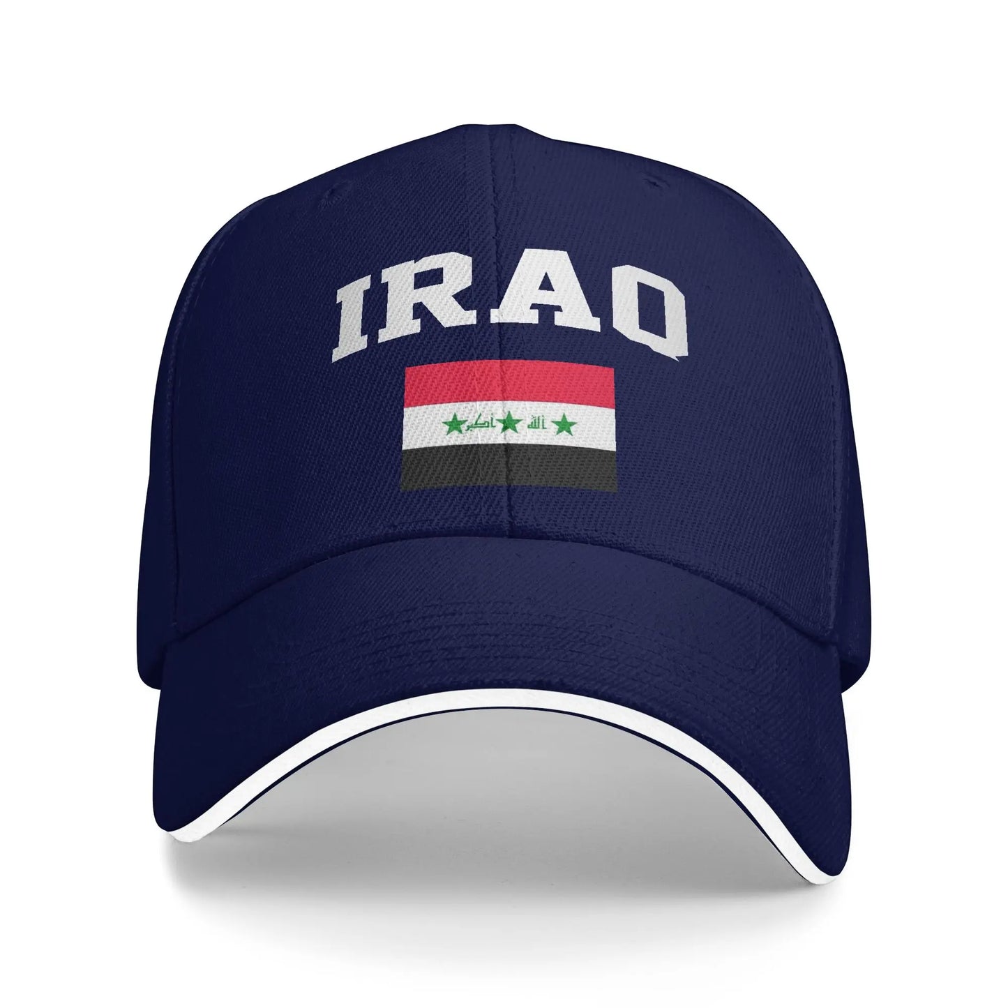Women Men Iraq Flag Iraqi Outdoor Hat  Sun Cap Casual Baseball Cap Sunscreen Hats