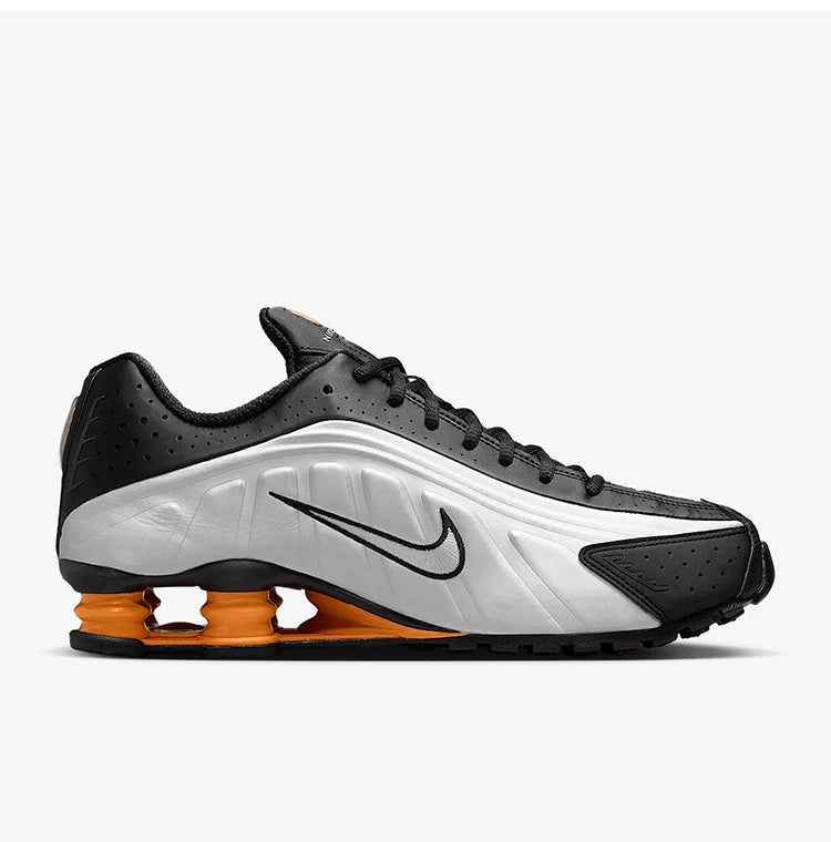 Nike Official Authentic SHOX R4 Men's Cushioned Wear-Resistant Low-Top Sport Running Shoes HQ1988-003