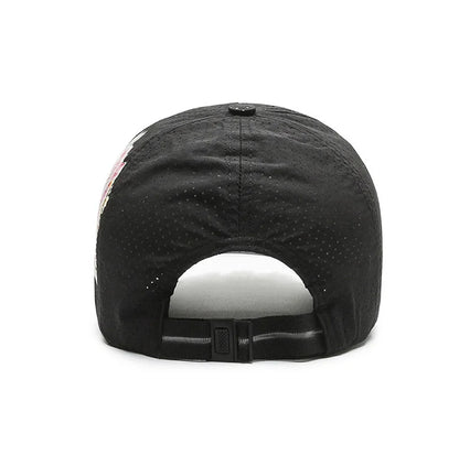 Spring/Summer Quick Drying Baseball Cap Men's And Women's Outdoor Beach Camping Sun Hat Printed Chinese Style Flower Sun HatB149
