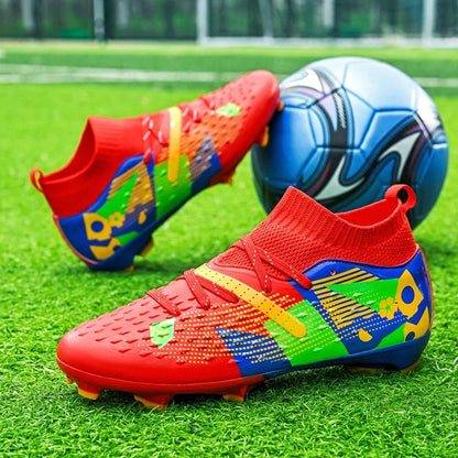 Nouvelles chaussures de football professionnelles pour hommes, crampons de football de société, chaussures de football d'intérieur, bottes d'entraînement originales, chuteira de terrain rapide
