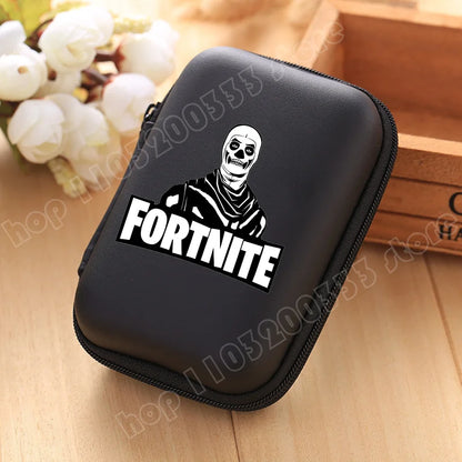New Fortnite Storage Bag Multi Function Data Cable Charger Organizer Travel Earphone Protective Pouch Childrens Birthday Gift