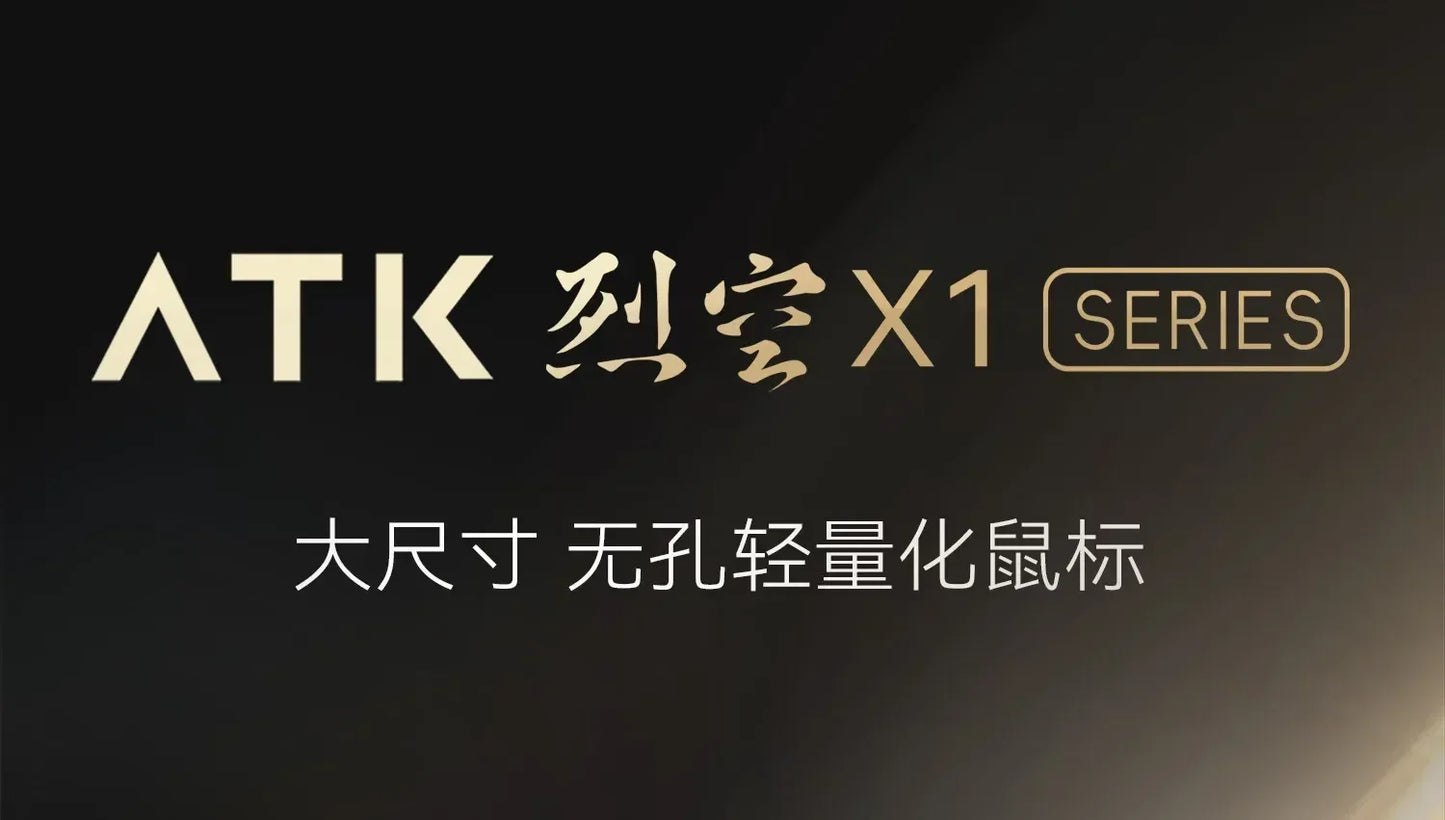 ATK Blazing Sky X1/X1V2 trådløs gamermus 8K med lav latenstid, letvægts FPS Liekong e-sport gamingmus, brugerdefineret pc-tilbehør