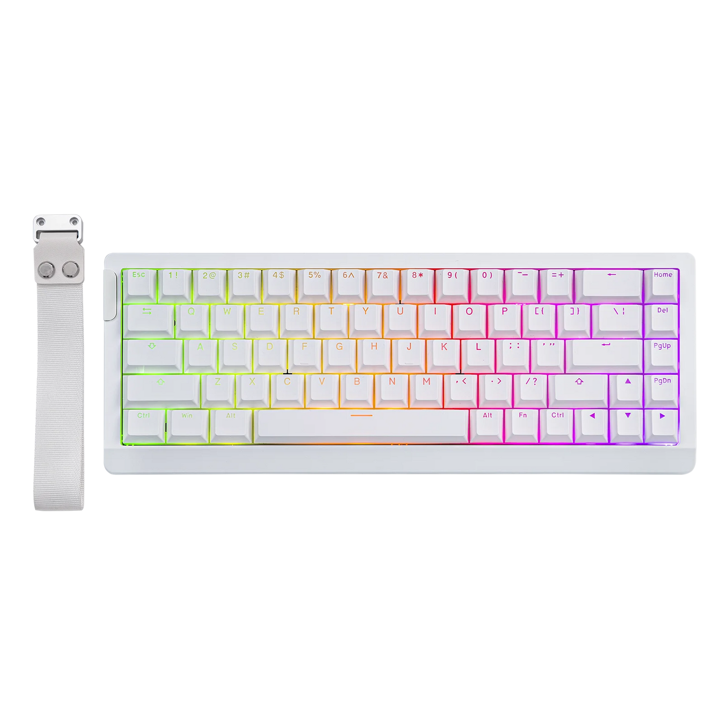 EPOMAKER HE68 Lite 65% ANSI US Layout Tray-Mounted Wired Hall Effect Magnetic Mechanical Keyboard DKS SOCD RGB Backlight