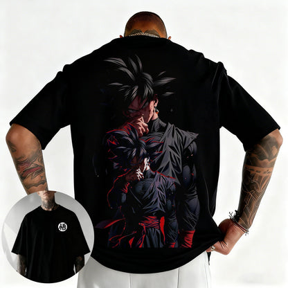 Dragon Ball Japanese Anime Printed Men's T-Shirt Majin Buu Boys Children Harajuku Short Sleeve Kids Goku T-shirt Summer Clothing