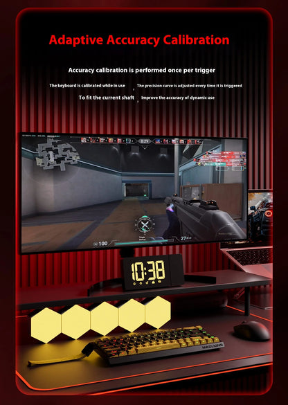 FGG Madlions Mad60 HE Mad68 Pro HE E-sports Magnetic Switch Mechanical Keyboard RGB Wired Hot Swap 8K Customized Gaming Keyboard