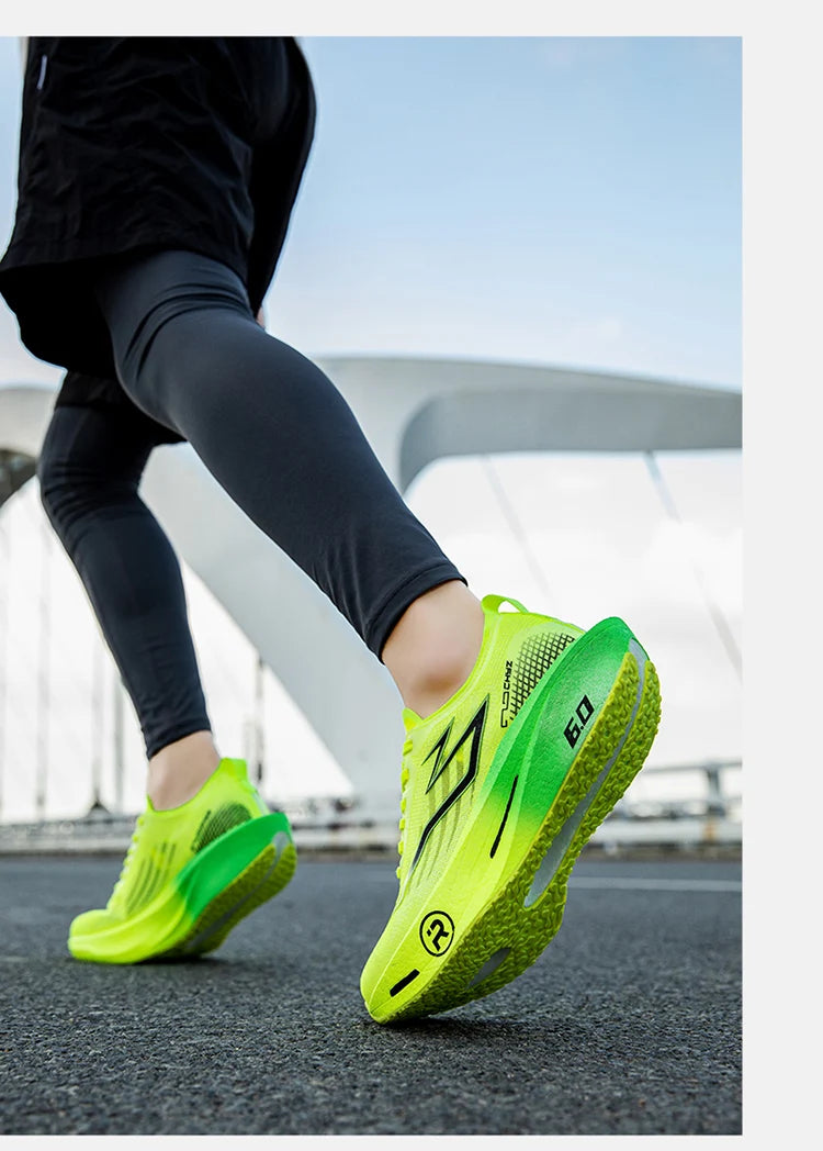 2025 Men's Sports Shoes Carbon Board 6.0 Racing Marathon Stable Rebound Wear-resistant Men's Running Shoes Training Jogging Shoe