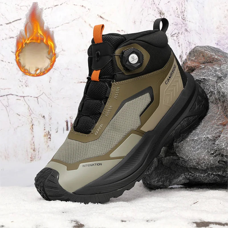 CAMSSOO Poutní boty Pánské Sněhové boty Outdoorové sporty Lezecké boty Dámské Trekové tenisky Kotníkové boty Lovecké boty Cestovní boty