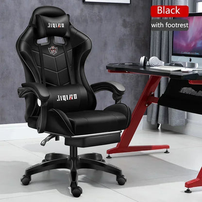 Ergonomic swivel chair Massage Recliner gamer chairs High quality gaming chair RGB light office chair gamer computer