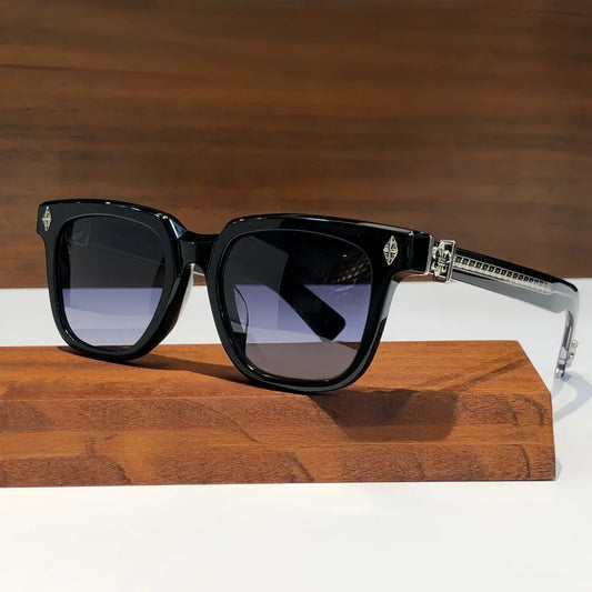 2025 Men's High end Retro Acetate Glasses Women's Fashion Designer Luxury Sunglasses Outdoor Travel Mountaineering Bicycle UV400