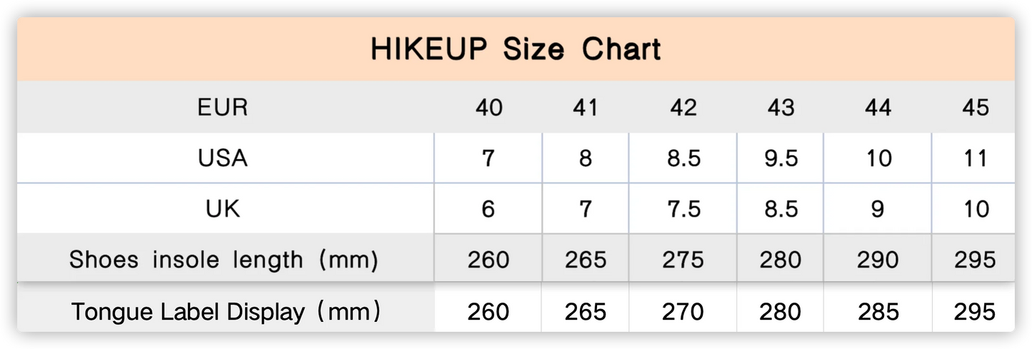 HIKEUP Outdoor Running Shoes Men Women Anti-skid Hiking Camping Sports Trail Male Safety Footwear Comfort Trekking Sneakers