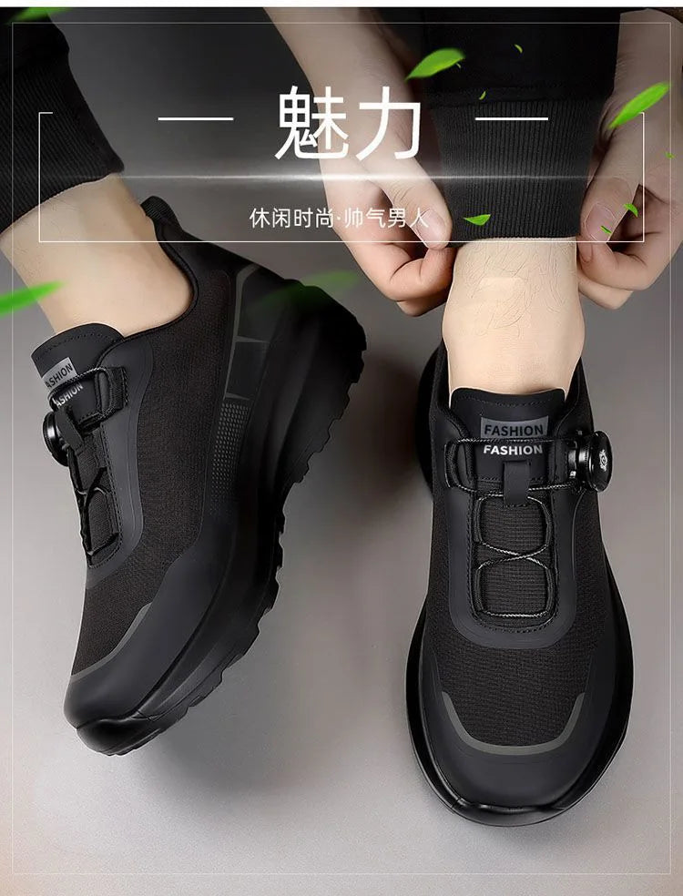 Baskets de plein air pour homme, nouvelles chaussures de sport à semelle épaisse pour le printemps et l'été, chaussures de randonnée pour homme, chaussures décontractées pour homme