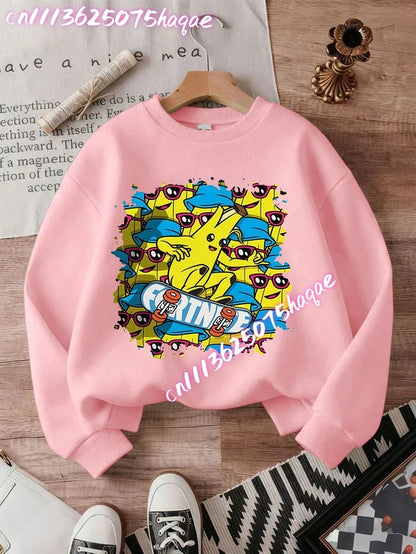2026 Fortnites Kids Hooded Coats Anime Fortress Night Sweatshirts Game Spring Autumn Hoodies Sportwear Children Clothes Gift