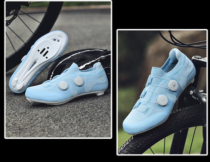 Professional Men's Cycling MTB Shoes Route Cleats Speed Road Bike Sneakers Racing Women Flat Bicycle Mountain SPD Biking Footwear
