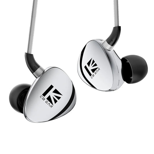 KBEAR TB01 Chrono IEMS – Écouteurs intra-auriculaires filaires avec basses profondes, casque de jeu pour le streaming en direct, boîtier entièrement métallique en alliage de zinc