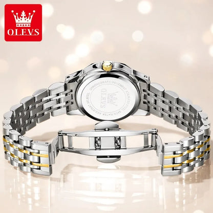 Pánske hodinky OLEVS 9970 – Elegantný model s digitálnym ciferníkom, zobrazením dátumu a dňa, vodotesné, luminiscenčné, quartzové – Originálne luxusné hodinky