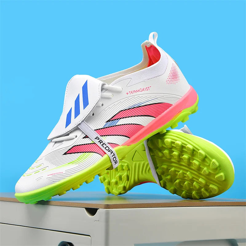 2025 New Autumn Package Youth Football Shoes Stable Racing Training Sports Shoes Fashionable and Comfortable Rebound Nail Shoes