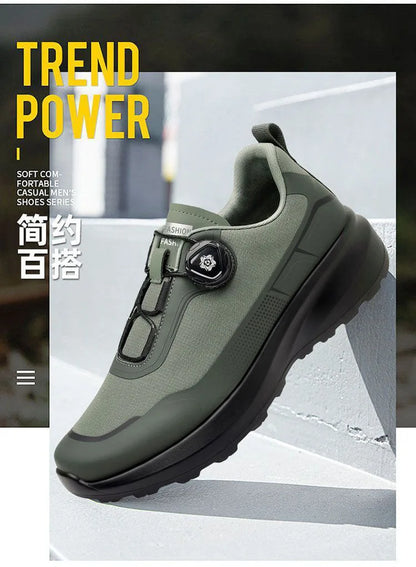 Baskets de plein air pour homme, nouvelles chaussures de sport à semelle épaisse pour le printemps et l'été, chaussures de randonnée pour homme, chaussures décontractées pour homme