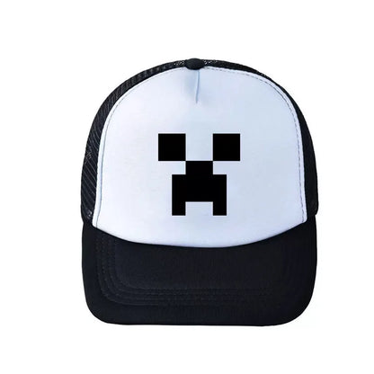 „Cyberpunk“ žaidimo „Totem of Undying Hat“ cosplay unisex pikselinė beisbolo kepurė, saulės kepurė, lauko aksesuarai