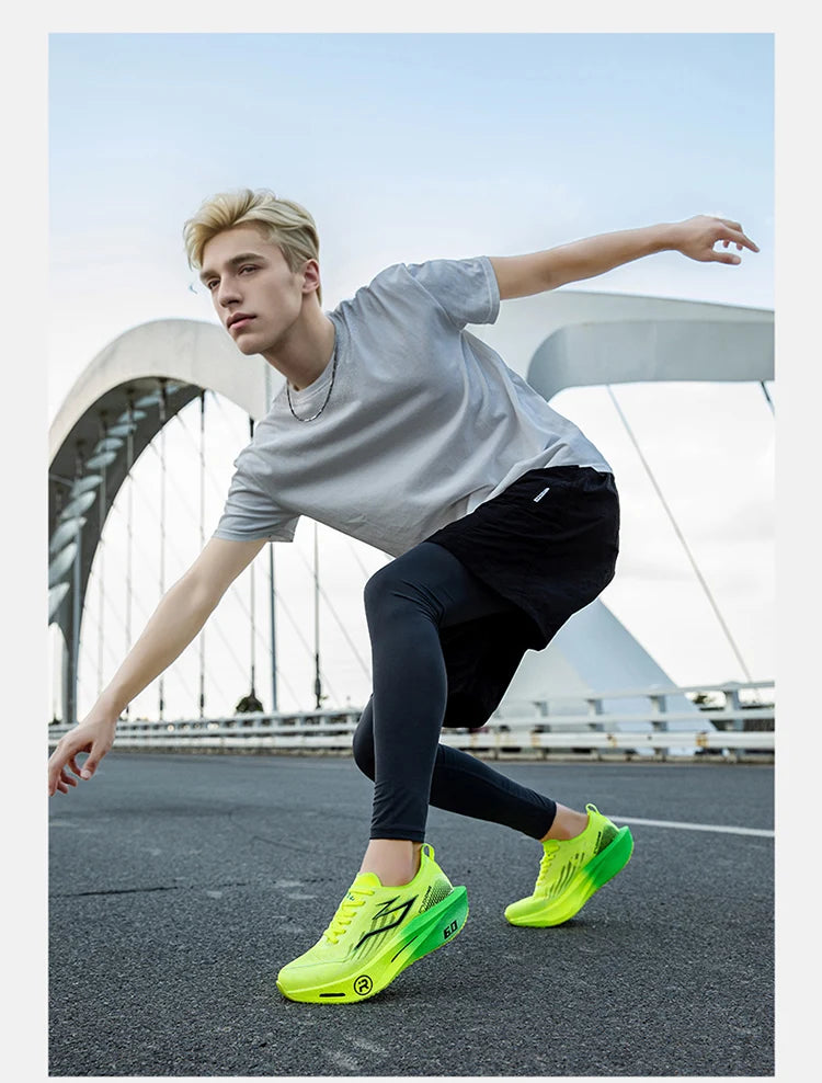 2025 Men's Sports Shoes Carbon Board 6.0 Racing Marathon Stable Rebound Wear-resistant Men's Running Shoes Training Jogging Shoe