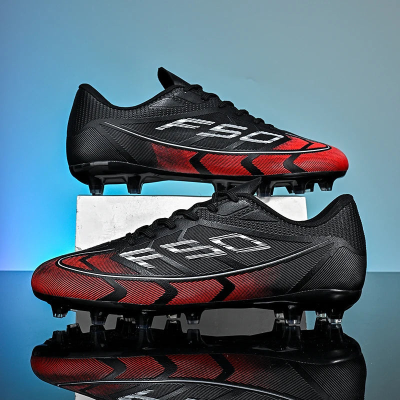 Chaussures de football pour hommes de haute qualité F50-Hyperfast, crampons de football pour terrain synthétique, baskets pour garçons, chaussures de football d'entraînement FG, Chuteira Campo 35-45
