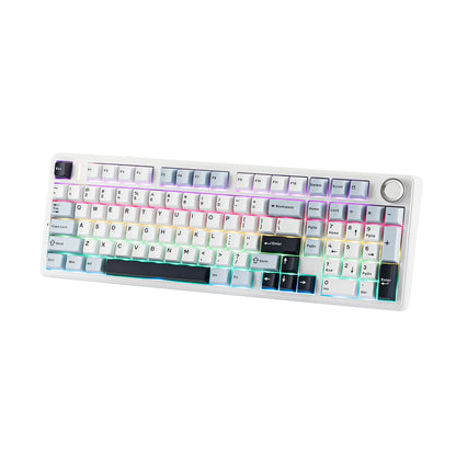 AULA F99 PRO 96% Layout Hot-Swappable Gasket-Mounted Wired/Bluetooth/2.4GHz Wireless Mechanical Keyboard for Mac/Win