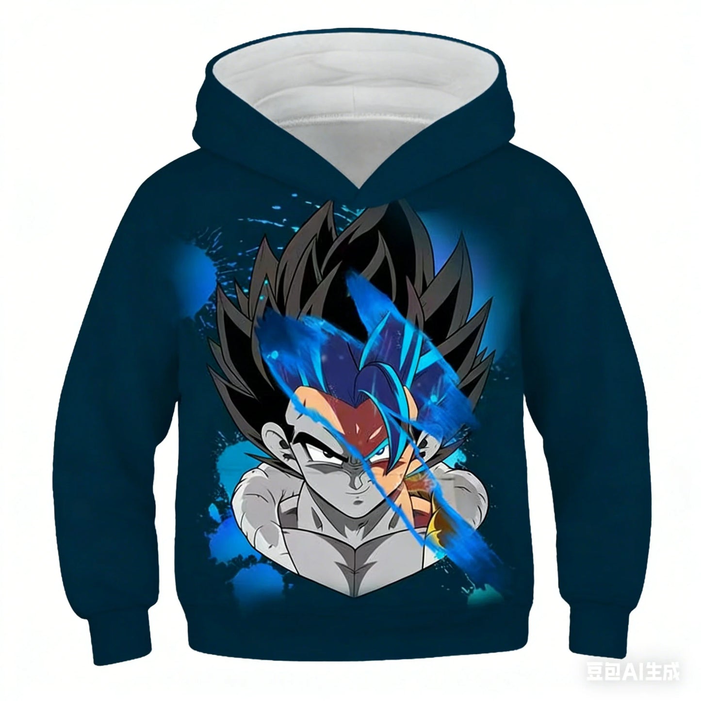 2025 Hot Sale Trend Hip-Hop Hooded Sweatshirt Kids Adults Dragon Ball Battle Suit 3D Print Hoodie Sports Sweatshirt Top Clothing